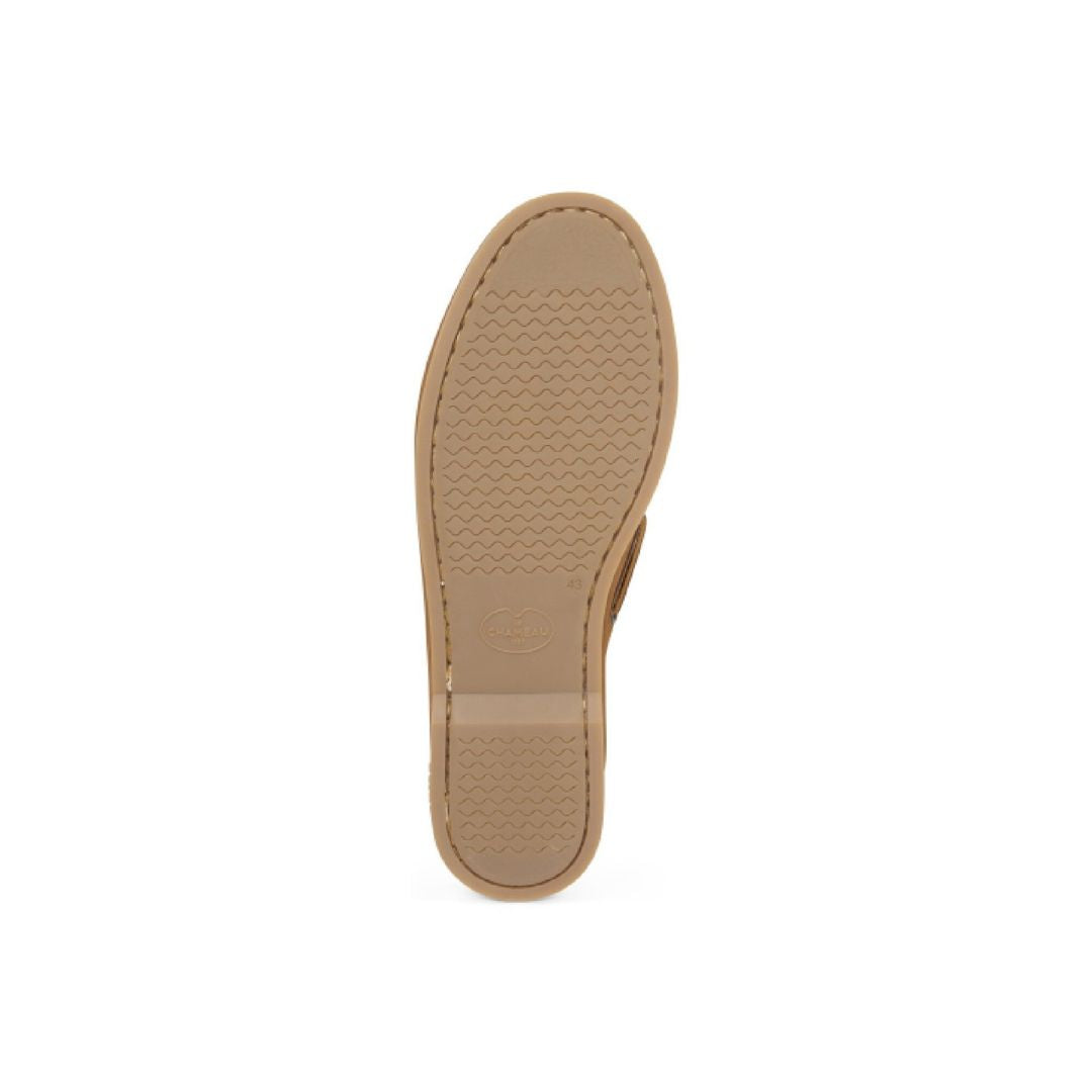 Le Chameau Men's Galion Nubuck Homme Deck Shoes in Tan