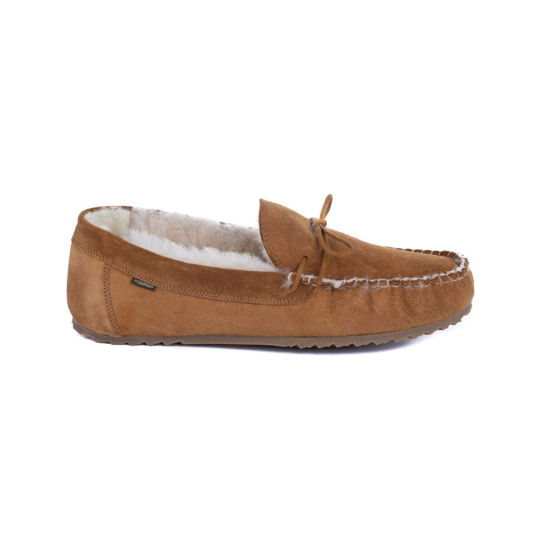Le Chameau Men's Moccasin Maison in Tan