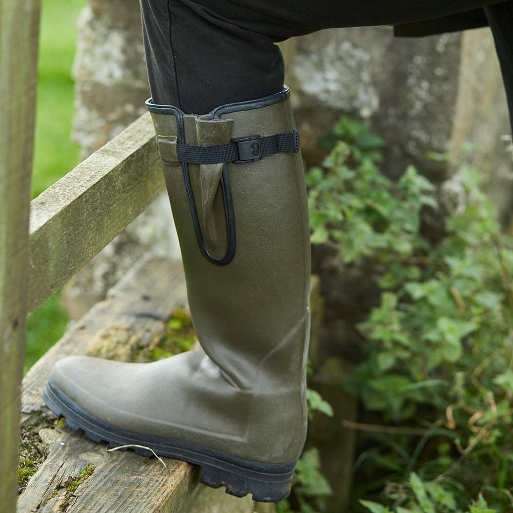 Le Chameau Men's Vierzonord Neoprene Lined Boot in Vert Chameau