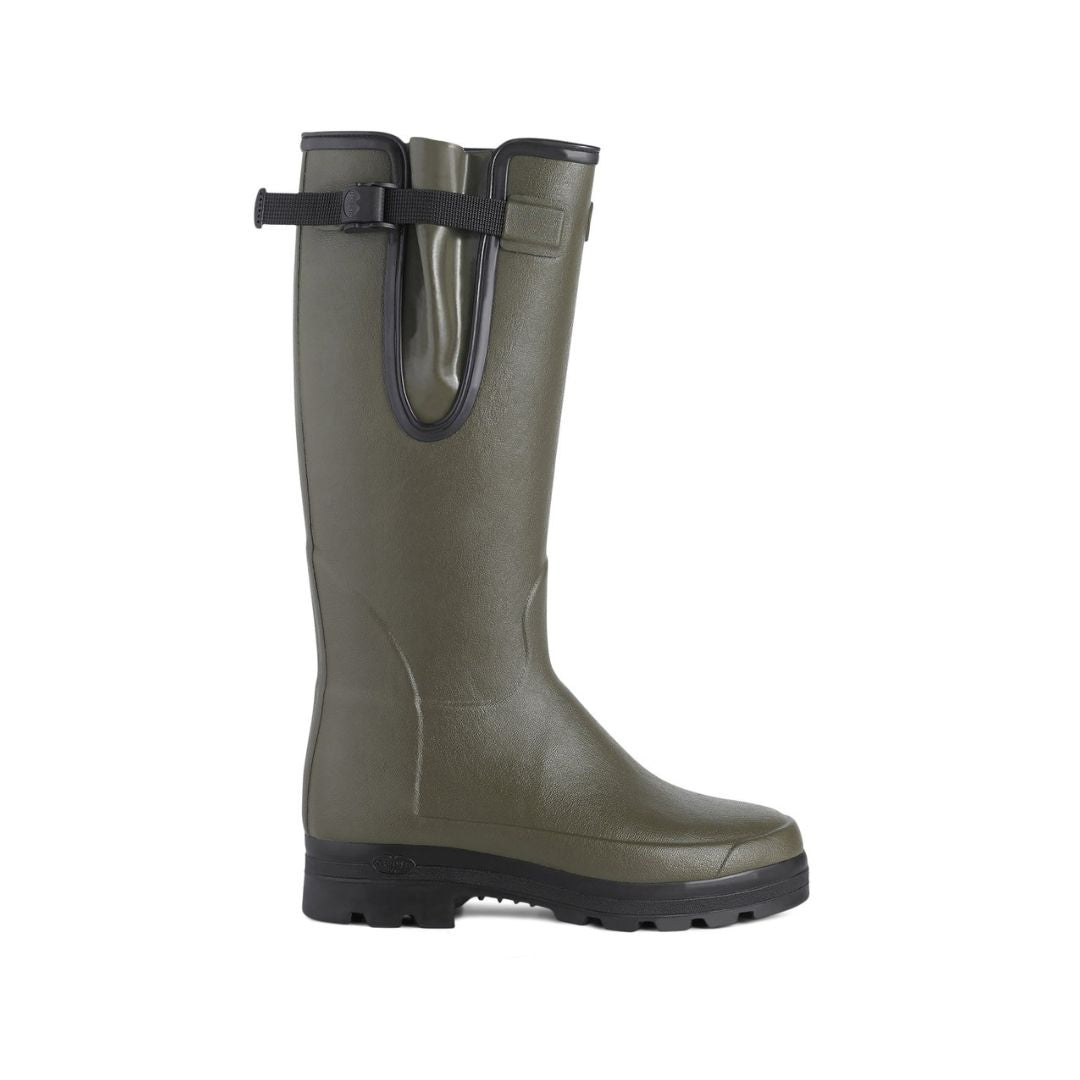 Le Chameau Men's Vierzonord Neoprene Lined Boot in Vert Chameau