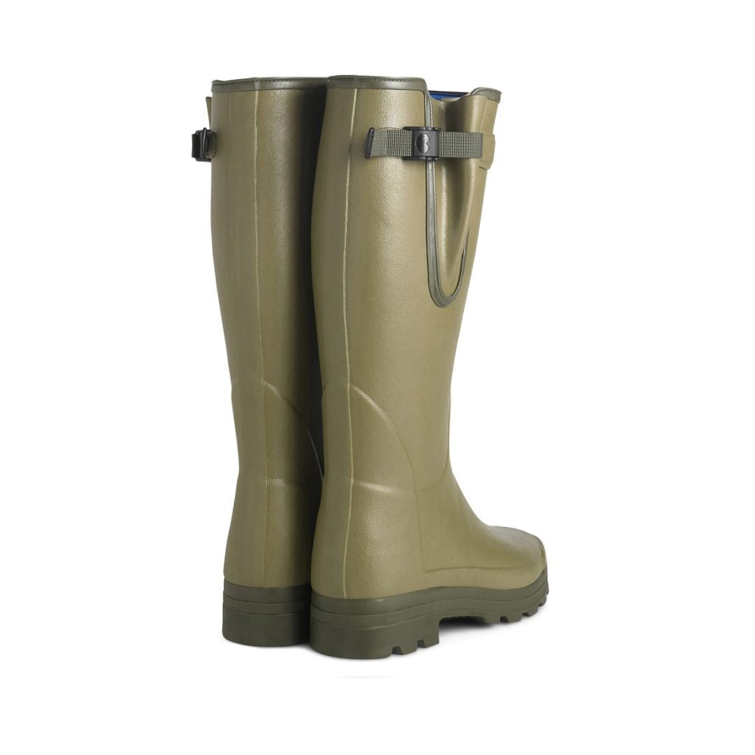 Le Chameau Men's Vierzonord Neoprene Lined Boot in Vert Vierzon