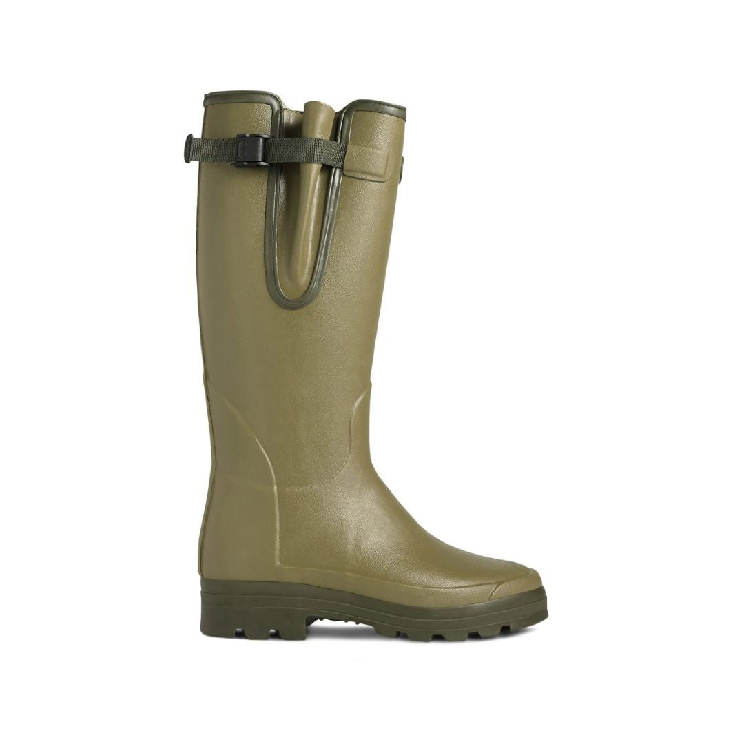 Le Chameau Men's Vierzonord Neoprene Lined Boot in Vert Vierzon