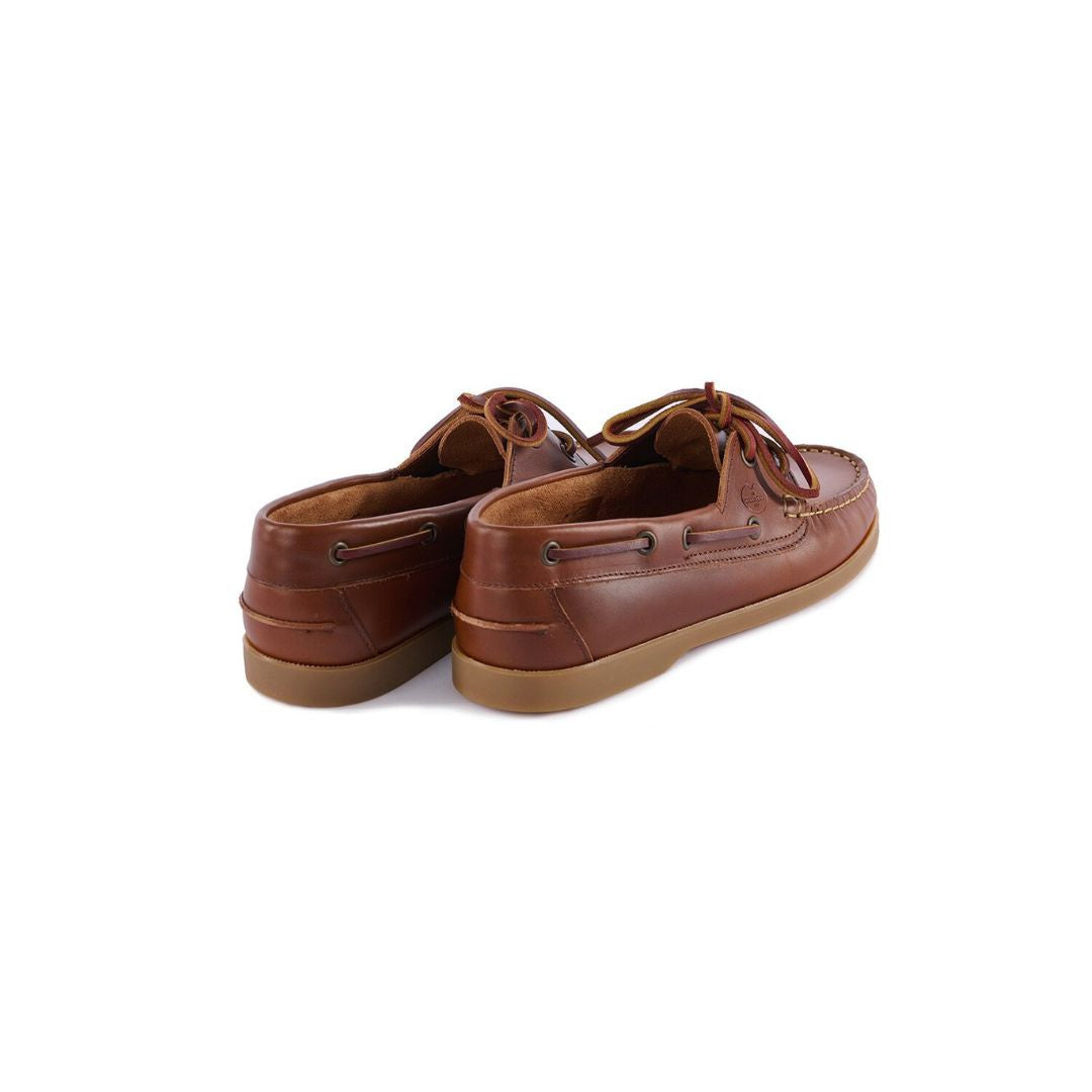 Le Chameau Women's Galion Femme Deck Shoes in Chestnut