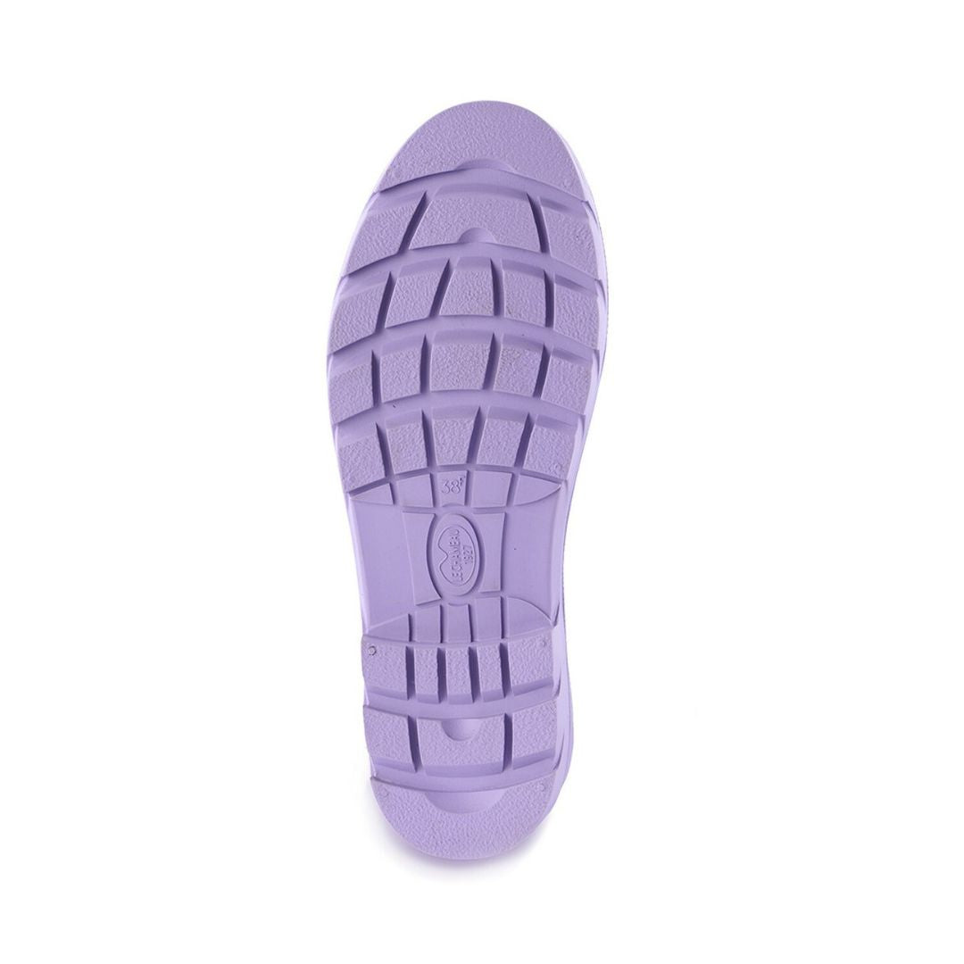 Le Chameau Women's Iris Jersey Lined Wellington Boots in Lila