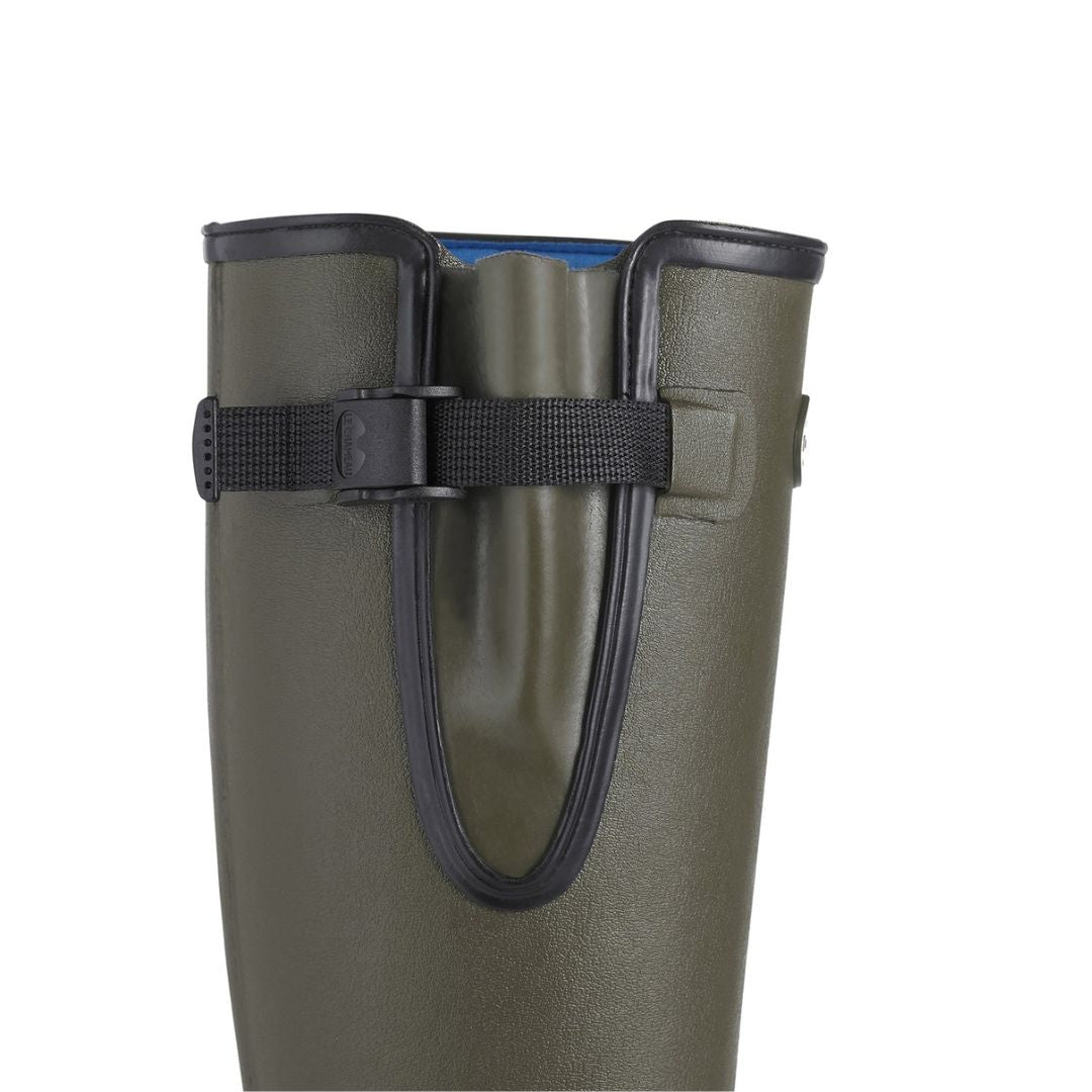 Le Chameau Women's Vierzonord Neoprene Lined Wellington Boot in Vert Chameau