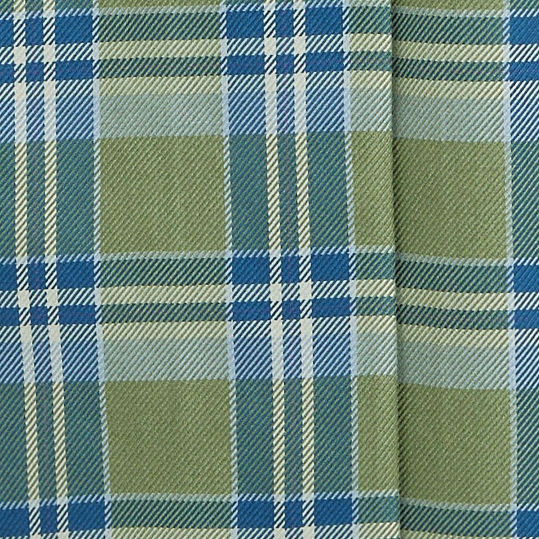 King Louie Women's Lizzie Coat Nomad Check in Jade Green