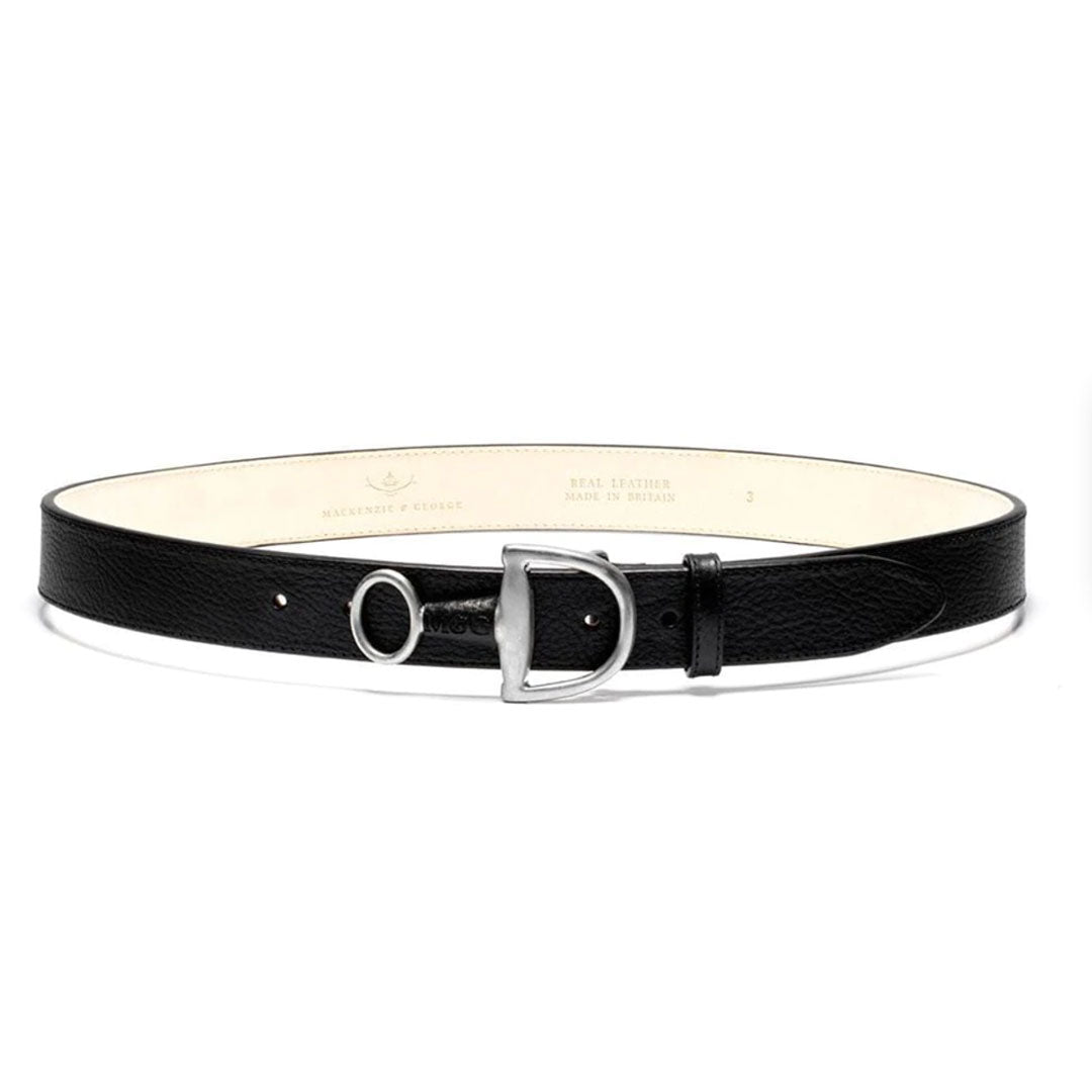 Mackenzie & George Windsor Belt in Black