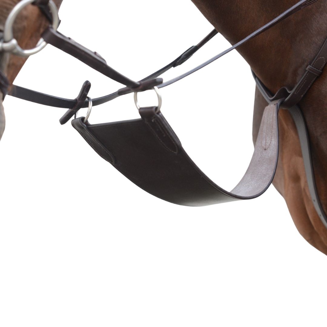 Mackey Classic Bib Martingale in Brown