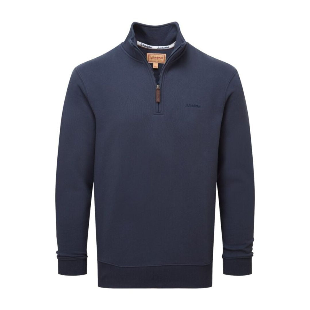 Schoffel Men's St Merryn Jumper in Navy