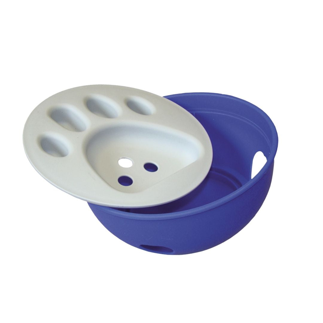 Nobby Kick 'n Feed Food Bowl in Blue