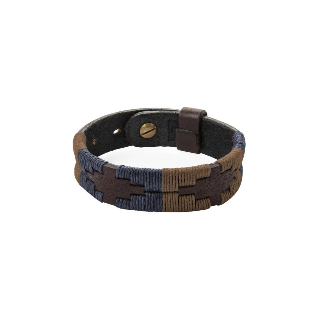 Pampeano Leather Polo Bracelet in Jefe