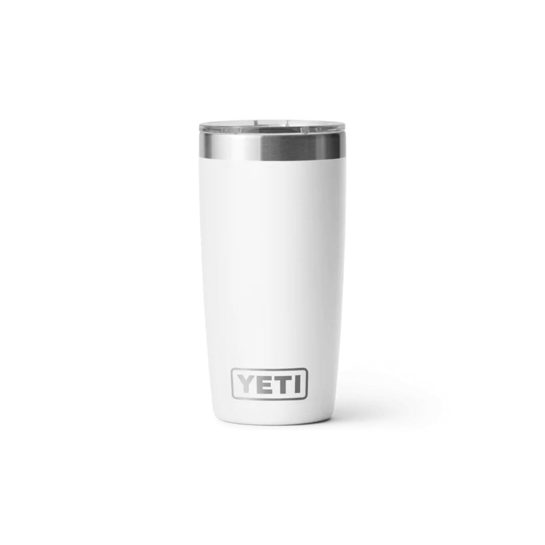 Yeti Rambler 10 Oz Tumbler with Magslider Lid in White (296ml)