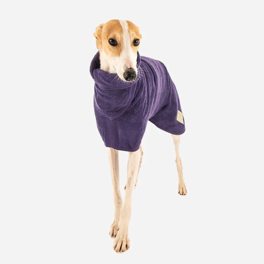 Ruff and Tumble Dog Drying Coat in Heather