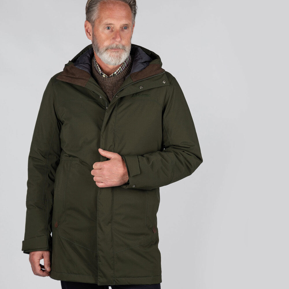 Schoffel Men's Aysgarth Down Parka in Forest