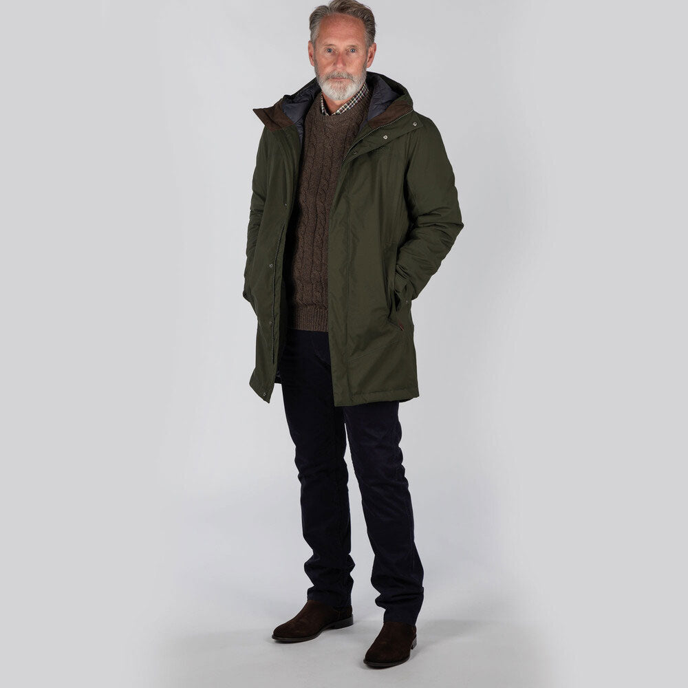 Schoffel Men's Aysgarth Down Parka in Forest