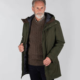 Schoffel Men's Aysgarth Down Parka in Forest