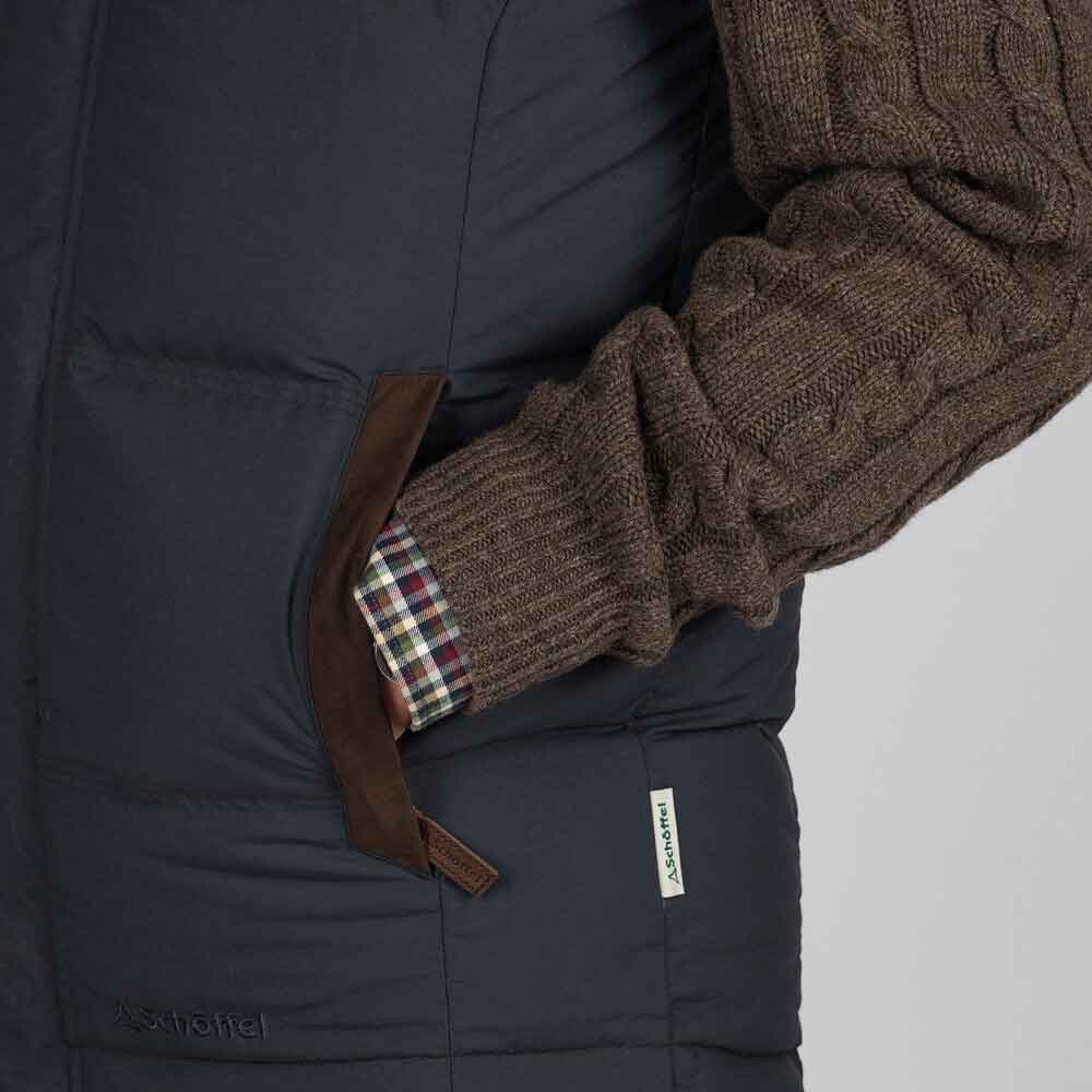 Schoffel Men's Twickenham Down Gilet in Weathered Navy