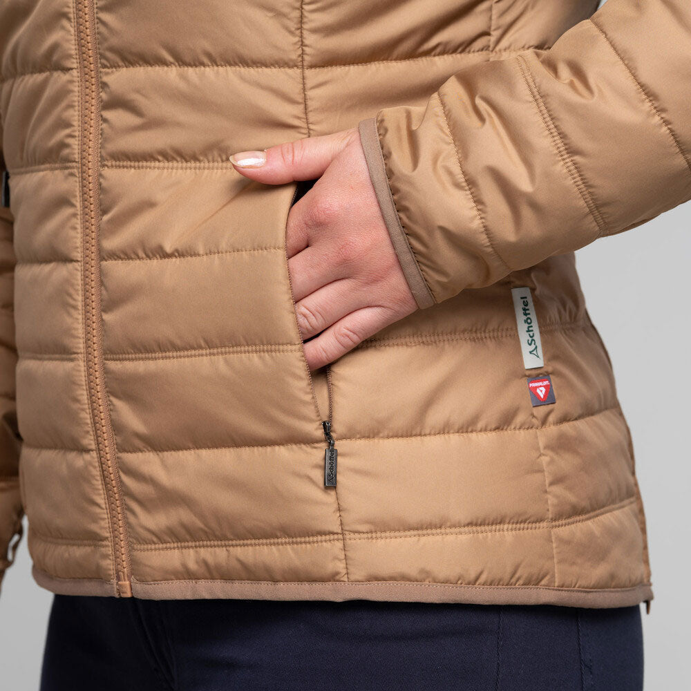 Schoffel Women's Uppingham 3 in 1 Coat in Bark