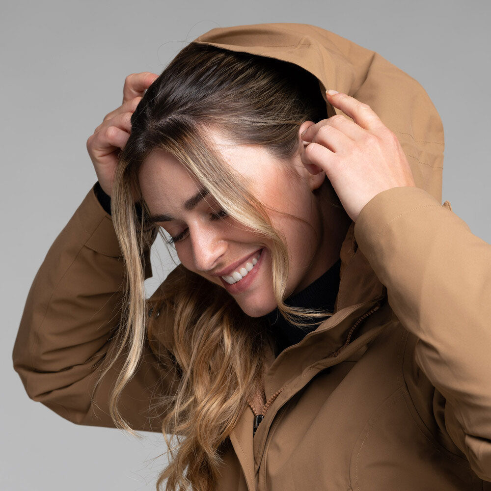 Schoffel Women's Uppingham 3 in 1 Coat in Bark