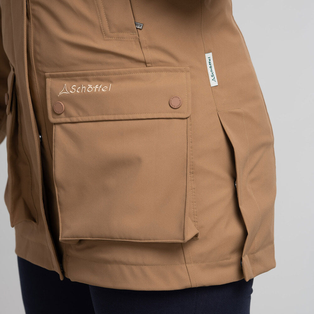 Schoffel Women's Uppingham 3 in 1 Coat in Bark