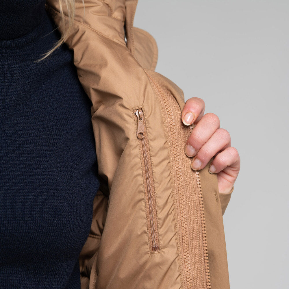 Schoffel Women's Uppingham 3 in 1 Coat in Bark