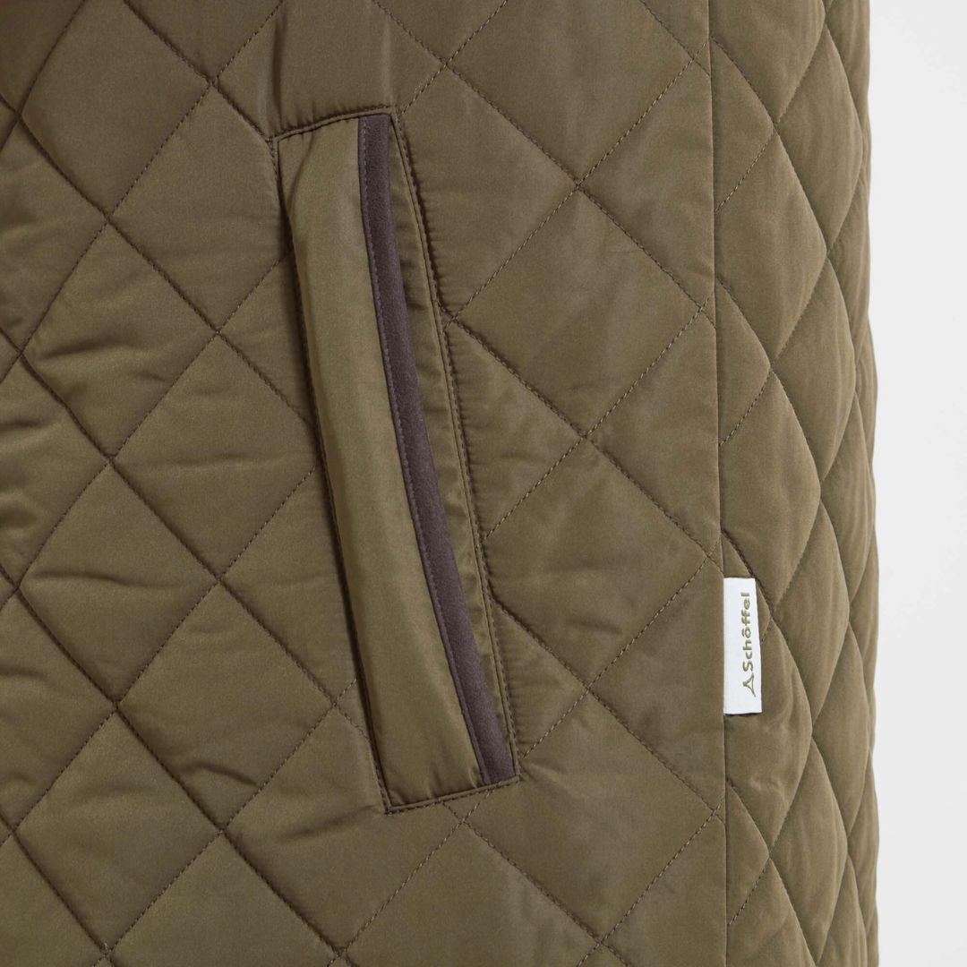 Schoffel Men's Barrowden Quilt Gilet in Olive
