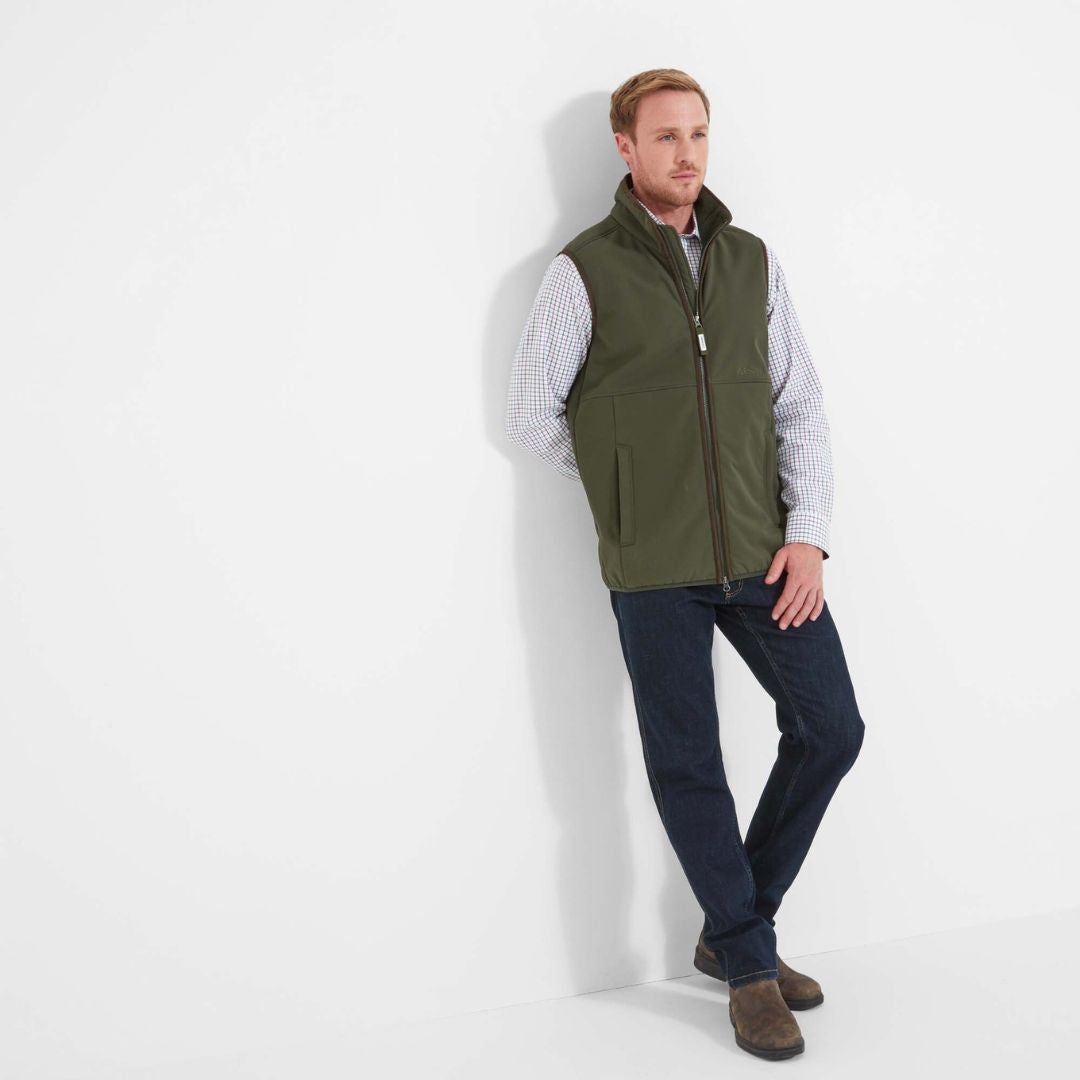 Schoffel Men's Belton Gilet in Forest