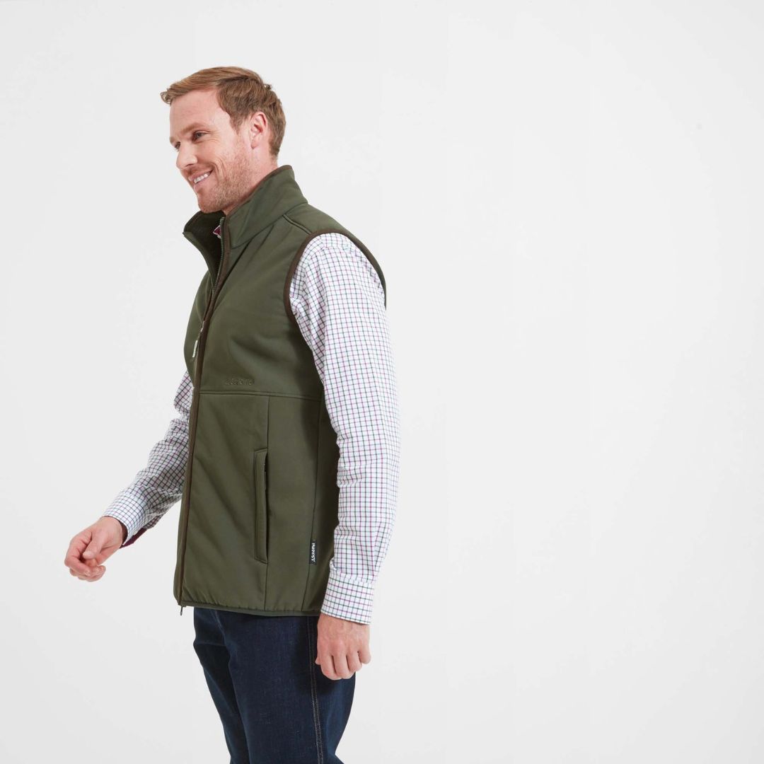 Schoffel Men's Belton Gilet in Forest