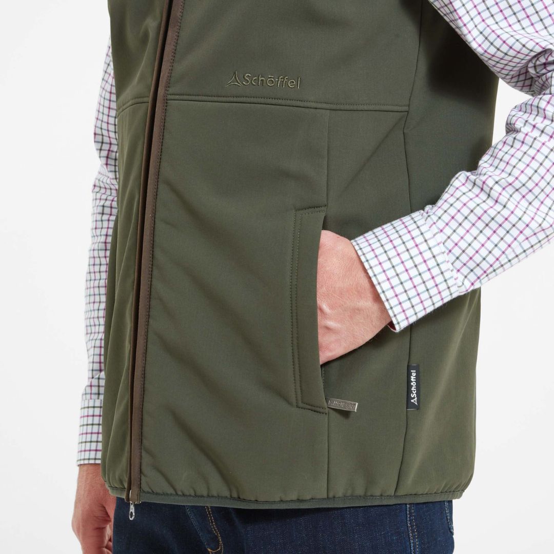 Schoffel Men's Belton Gilet in Forest