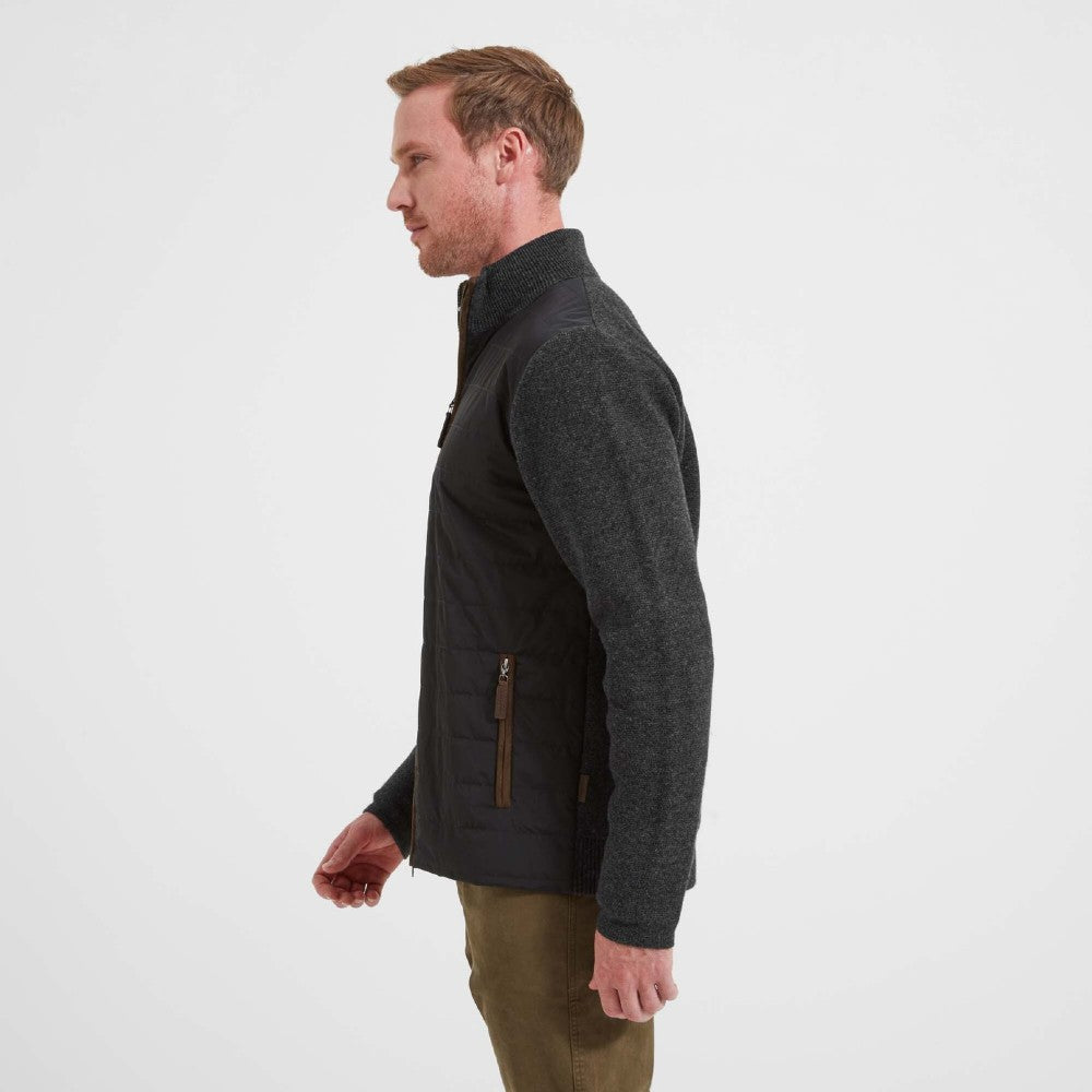 Schoffel Men's Hybrid Aerobloc Jacket in Charcoal
