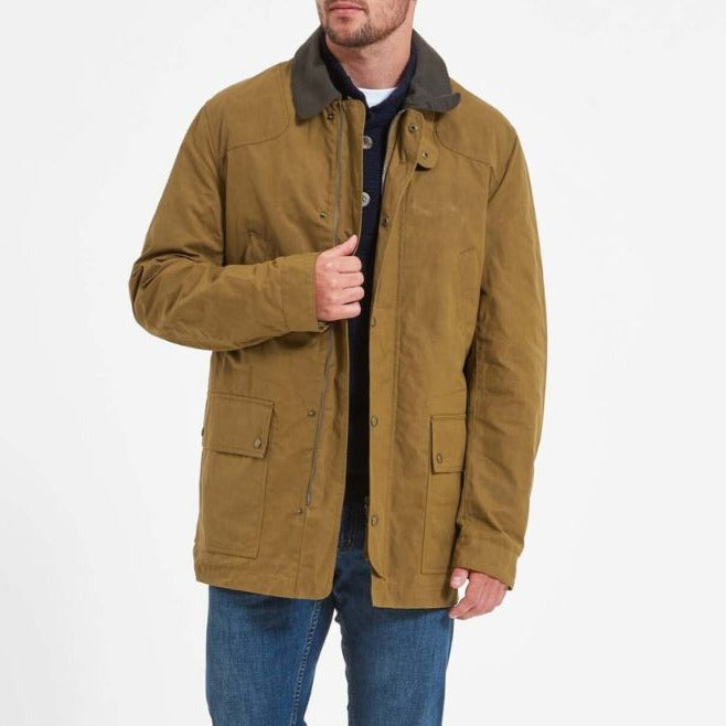 Schoffel Men's Preston Wax Jacket in Bracken