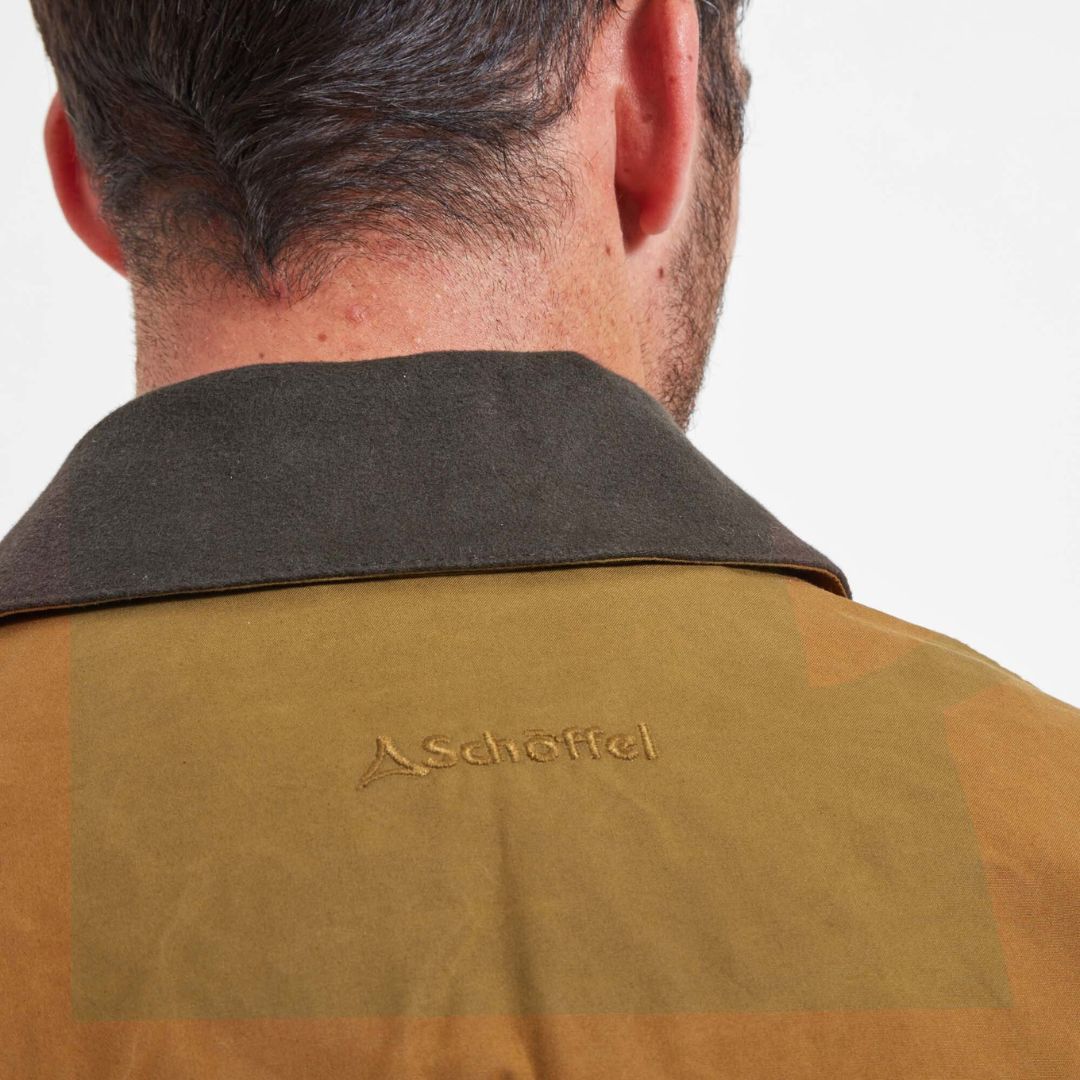 Schoffel Men's Preston Wax Jacket in Bracken