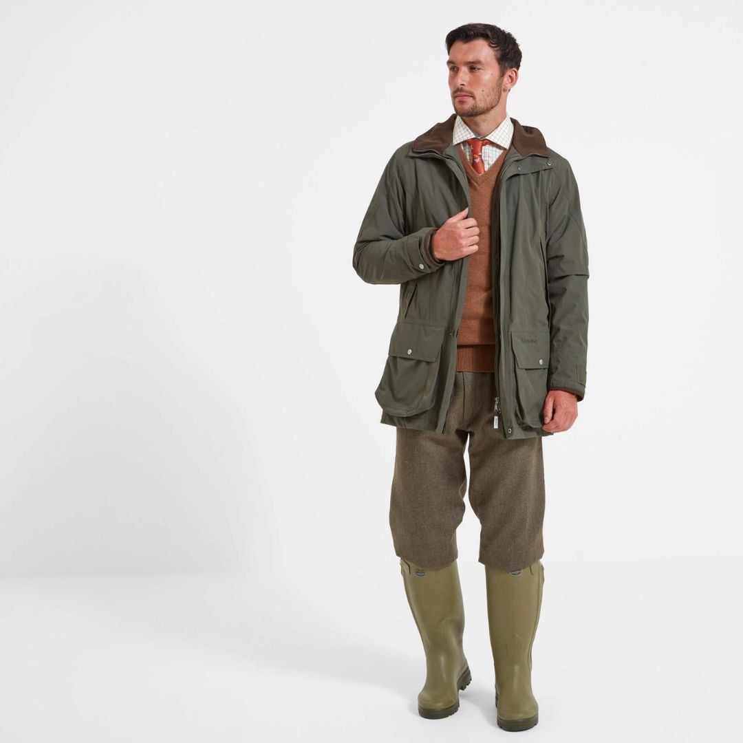 Schoffel Men's Ptarmigan Ultralight Coat in Forest