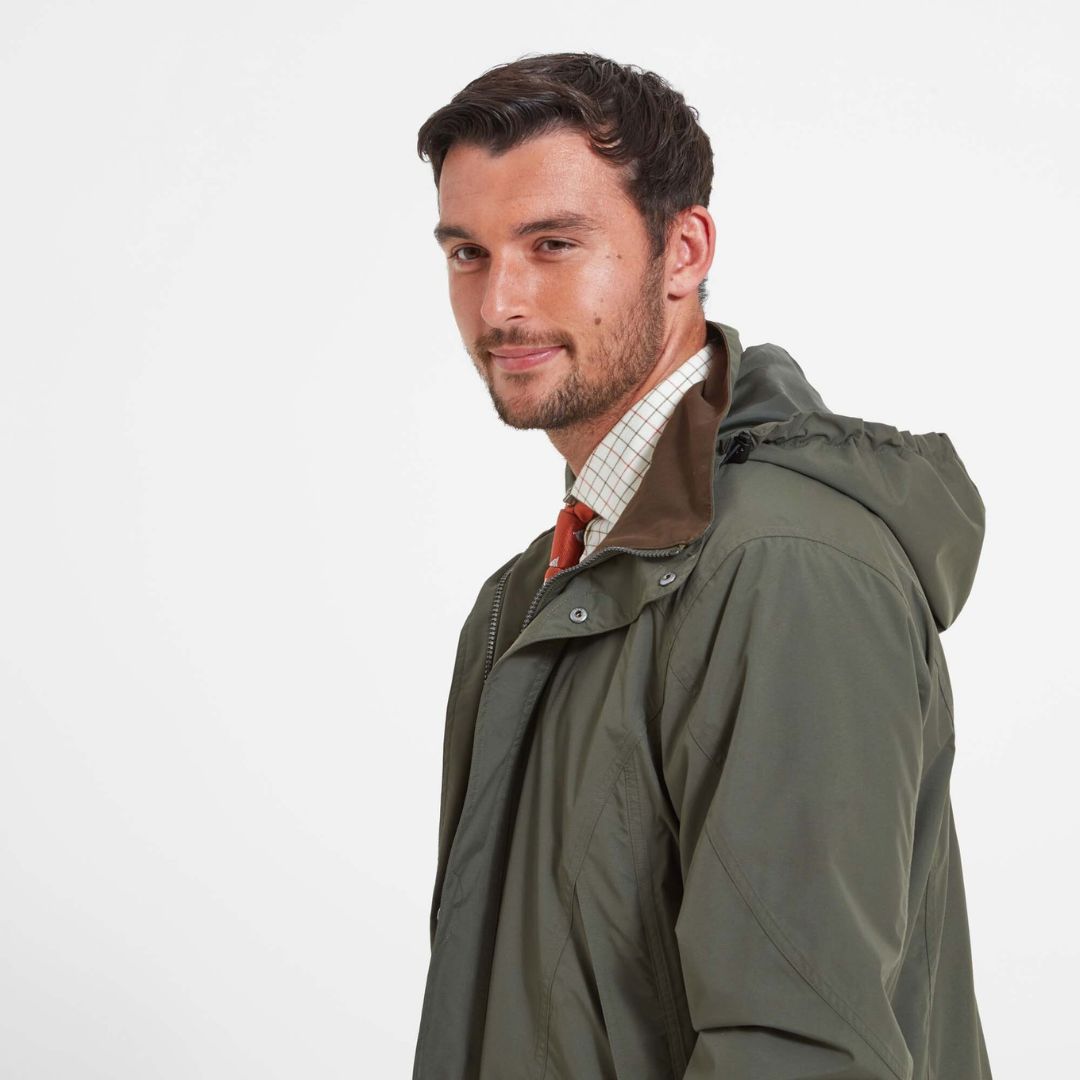 Schoffel Men's Ptarmigan Ultralight Coat in Forest