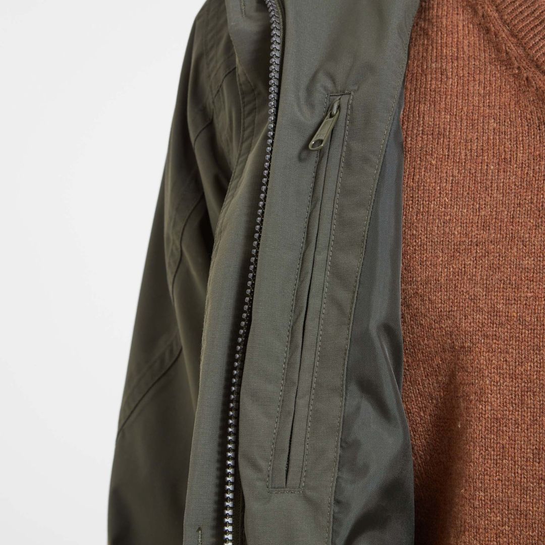 Schoffel Men's Ptarmigan Ultralight Coat in Forest
