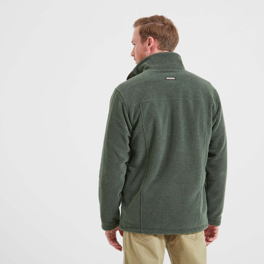 Schoffel Men's Rutland Fleece Jumper in Cedar Green