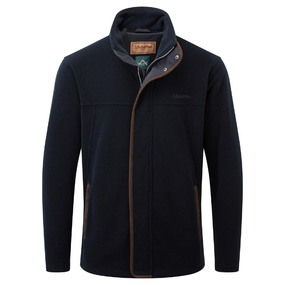Schoffel Men's Rutland Fleece Jumper in Navy