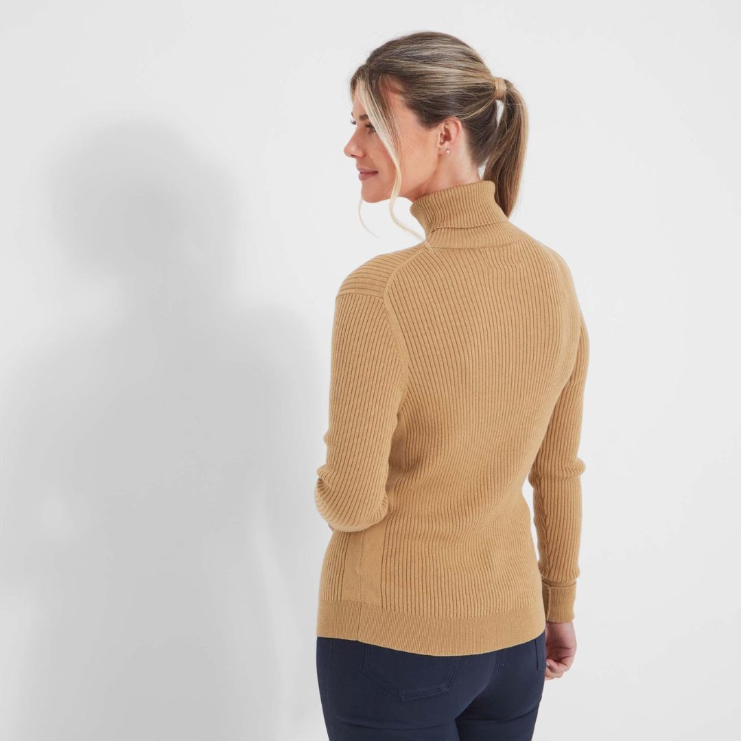 Schoffel Women's Etive Jumper in Camel