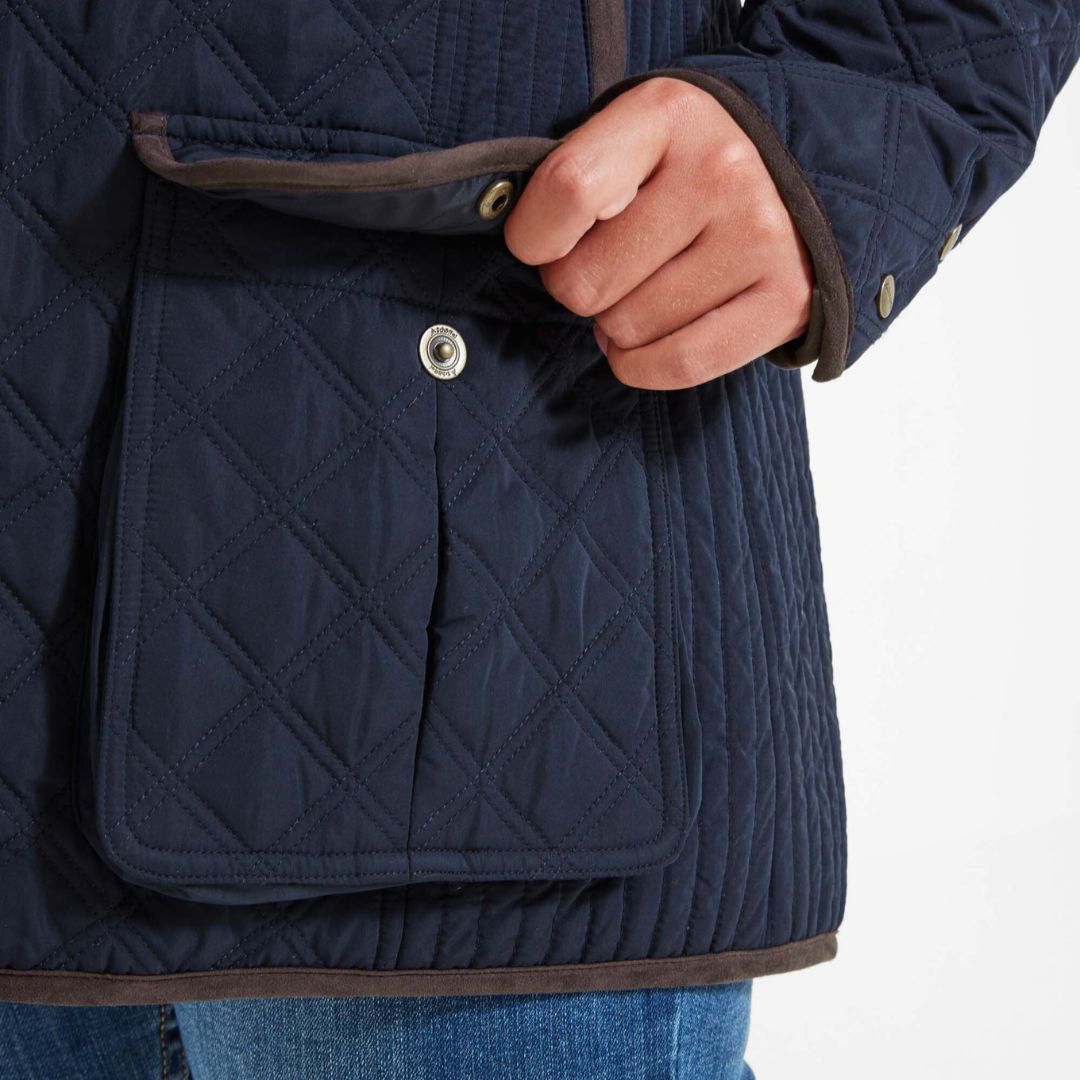 Schoffel Women's Lilymere Quilt Jacket in Midnight