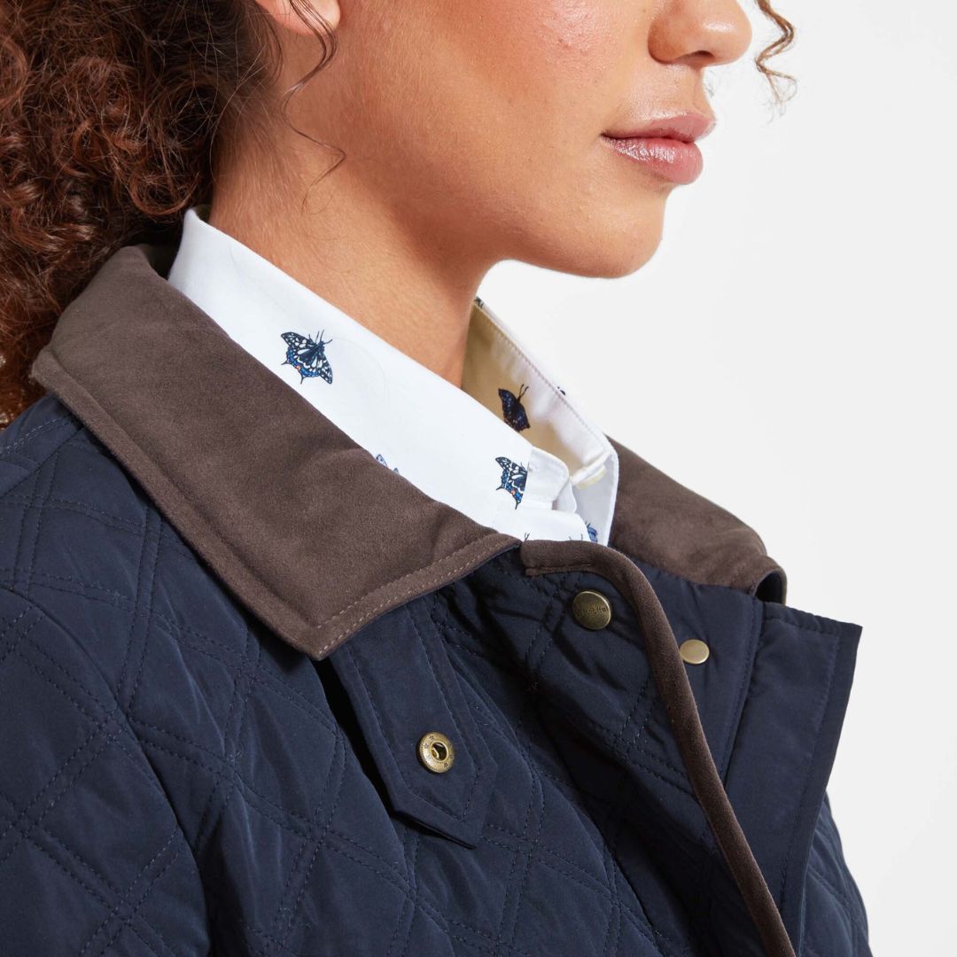 Schoffel Women's Lilymere Quilt Jacket in Midnight