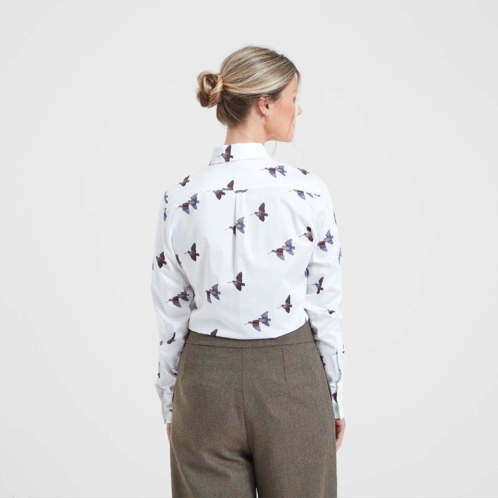 Schoffel Women's Owen Williams Shirt in Woodcock Print