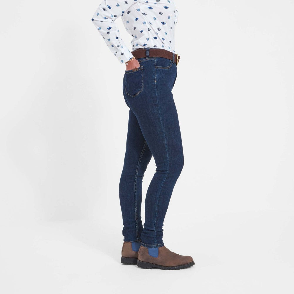 Schoffel Women's Poppy Jean in Dark Denim