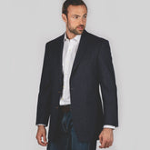 Schoffel Men's Belgrave Tweed Sports Jacket in Navy