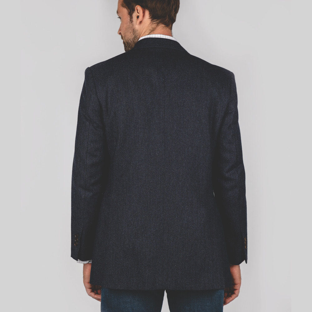Schoffel Men's Belgrave Tweed Sports Jacket in Navy