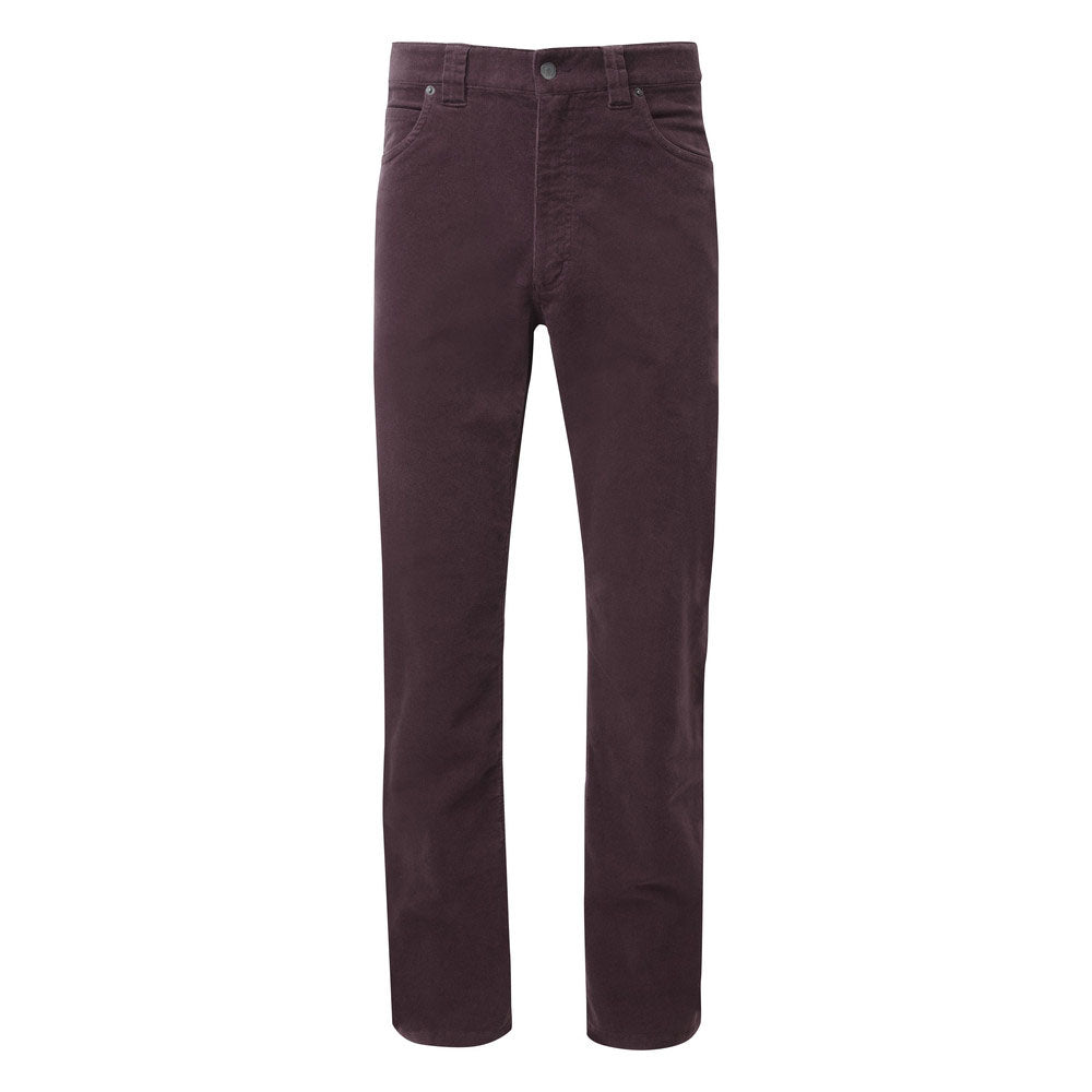 Schoffel Men's Canterbury Cord Jean in Mulberry