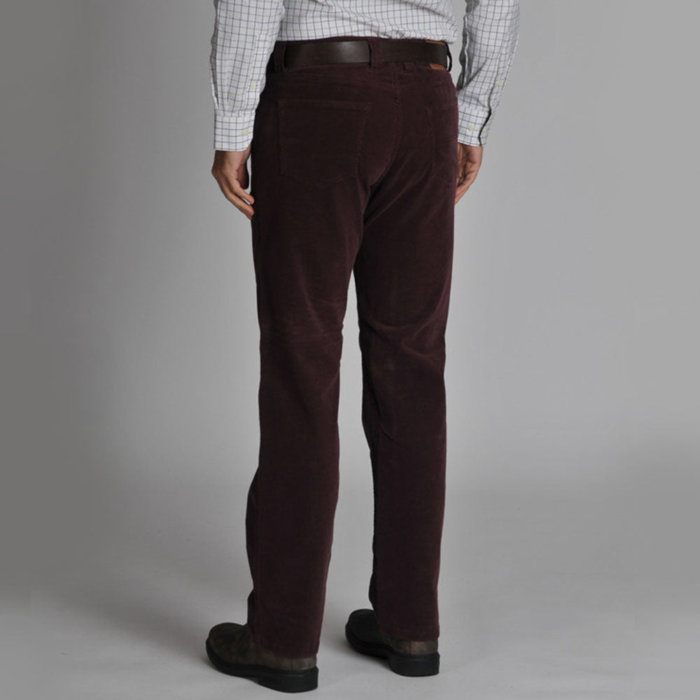 Schoffel Men's Canterbury Cord Jean in Mulberry