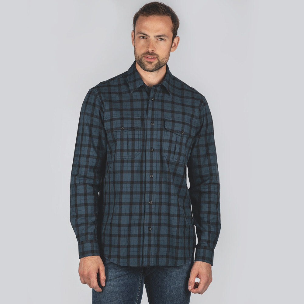 Schoffel Men's Tollymore Utility Shirt in Navy