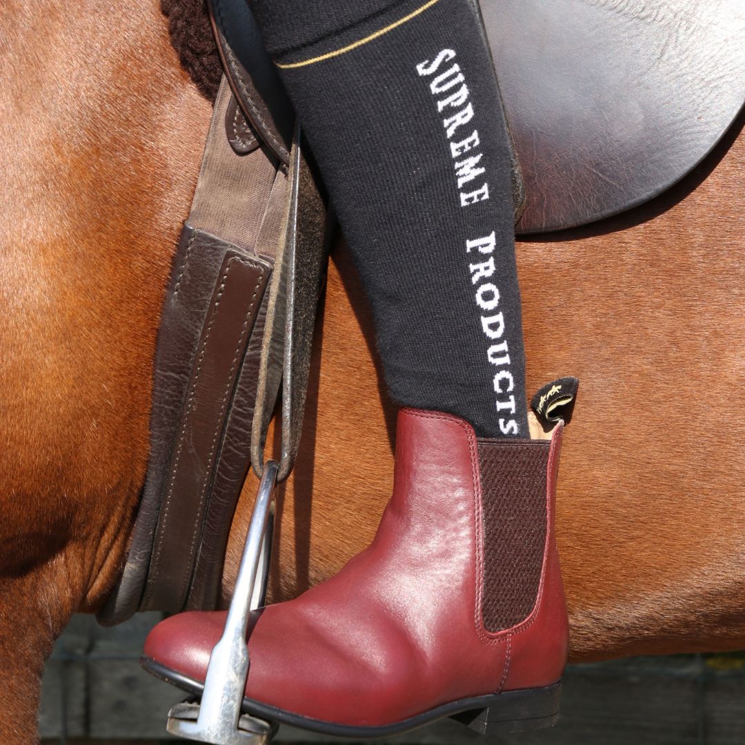 Supreme Products Kids Thin Show Riding Socks