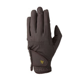 Supreme Products Kids Pro Performance Show Ring Riding Gloves in Brown