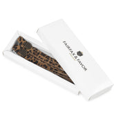 Fairfax & Favor suede boot tassels in leopard print - RedMillsStore.ie